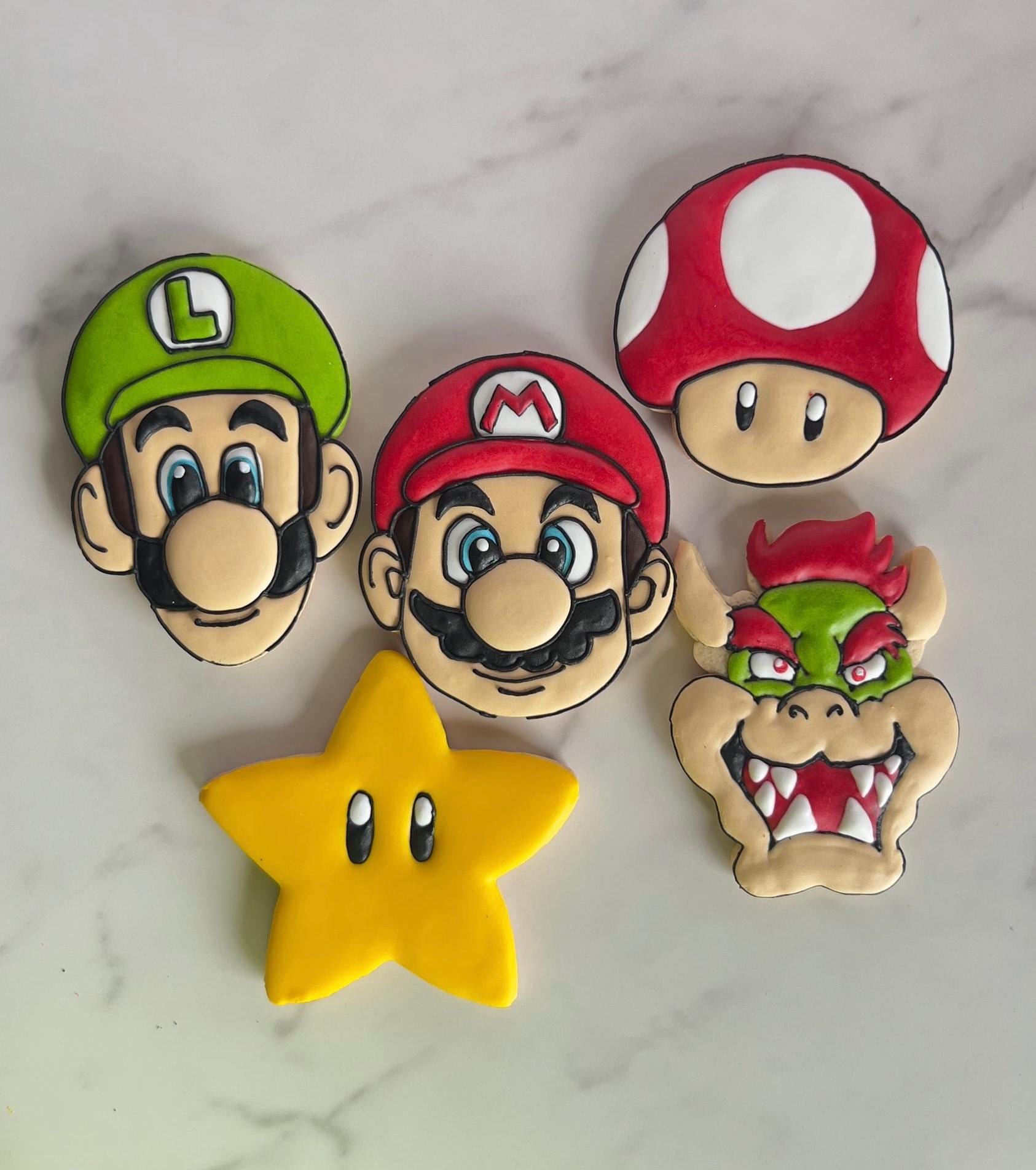 Cookie Decorated Mario Bross
