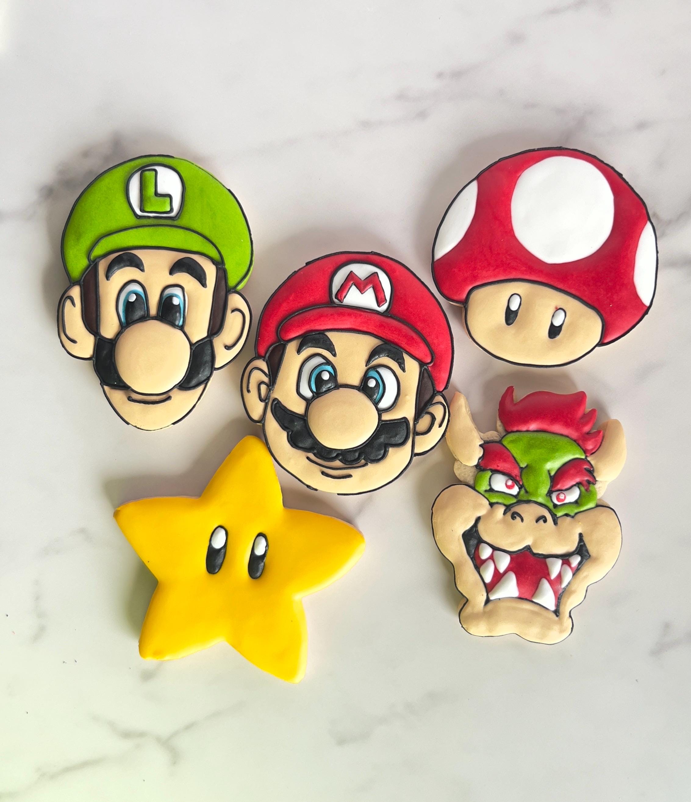 Cookie Decorated Mario Bross