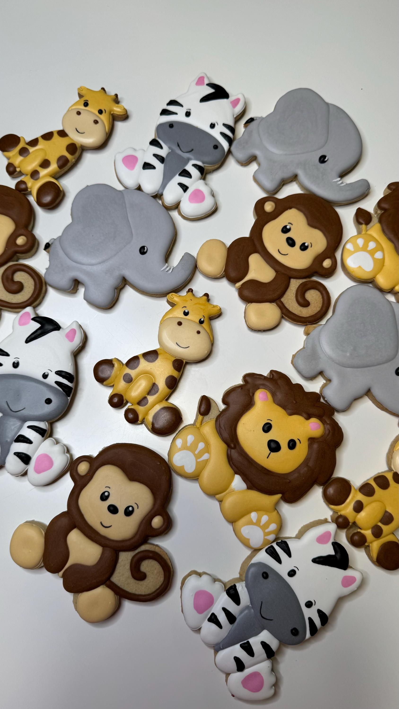 Cookies decorated Jungle