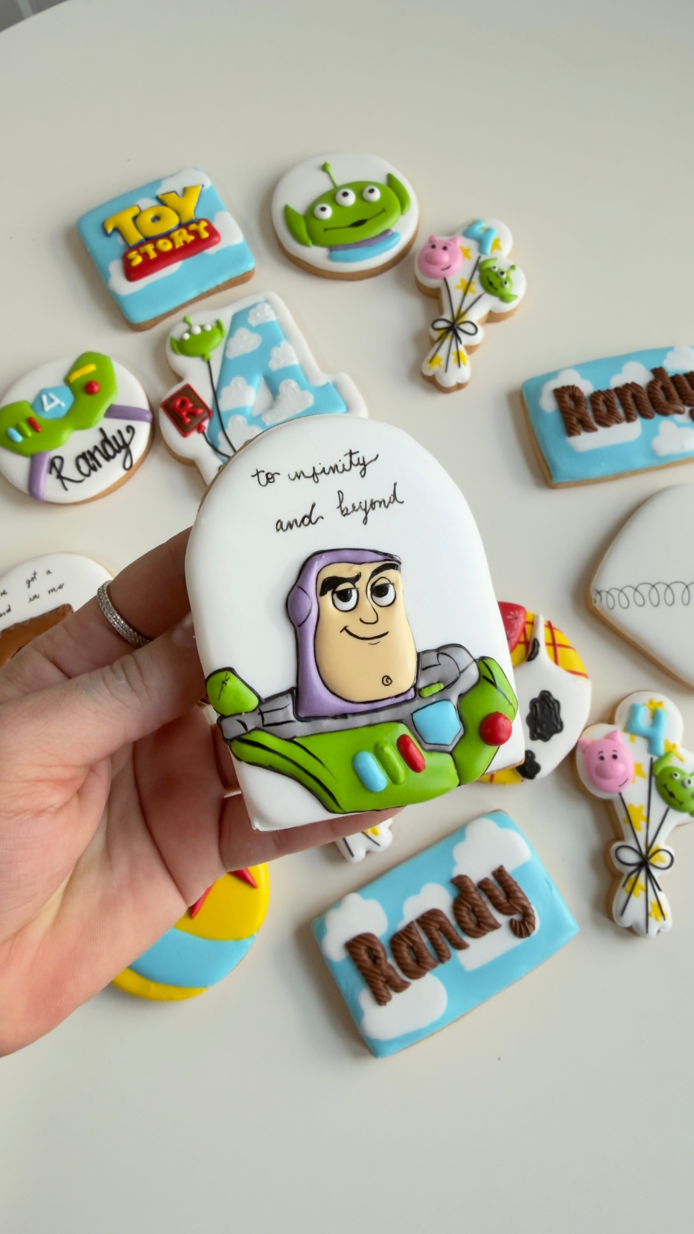 Cookies decorated Toy Story