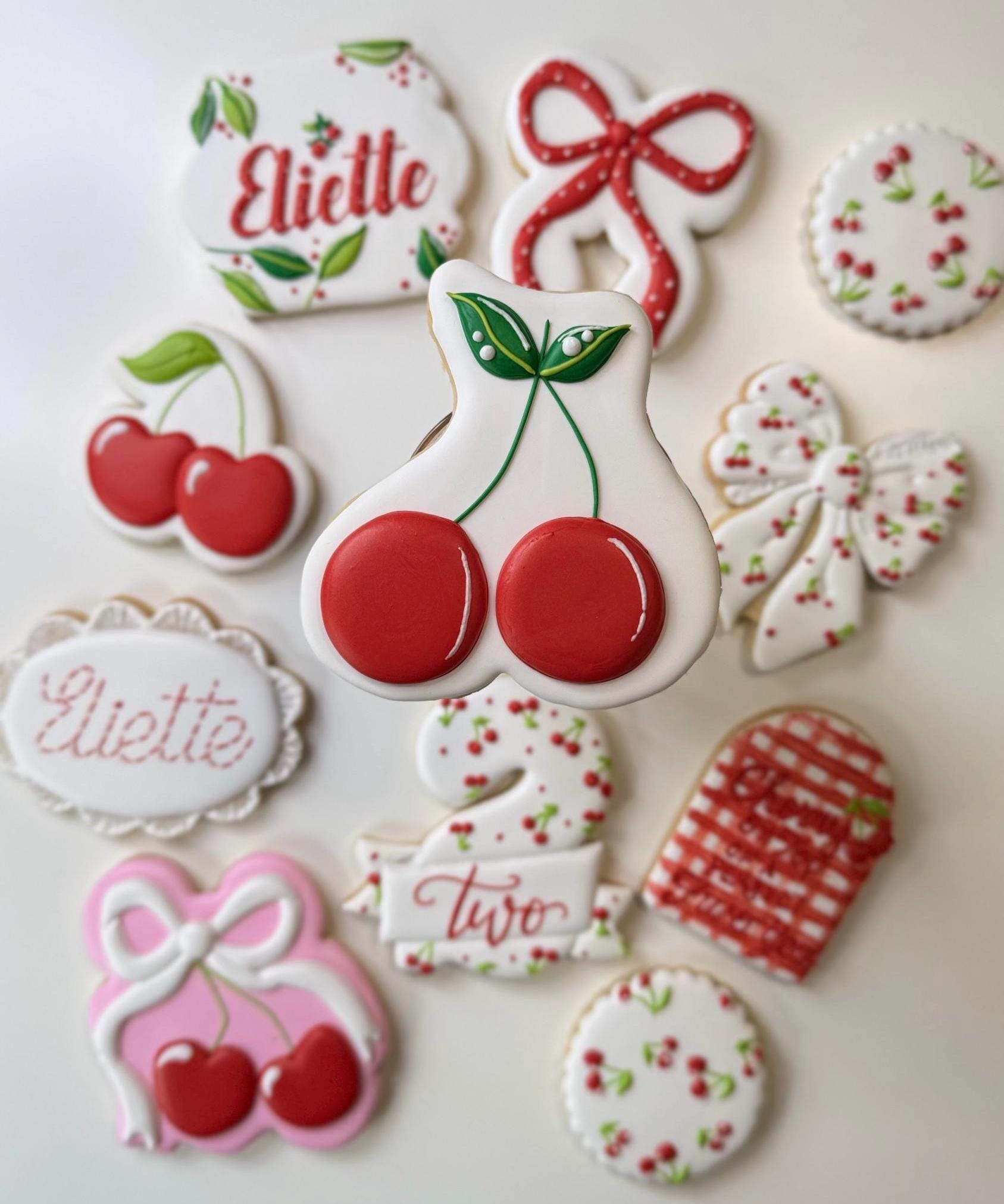Galletas Decoradas Cereza