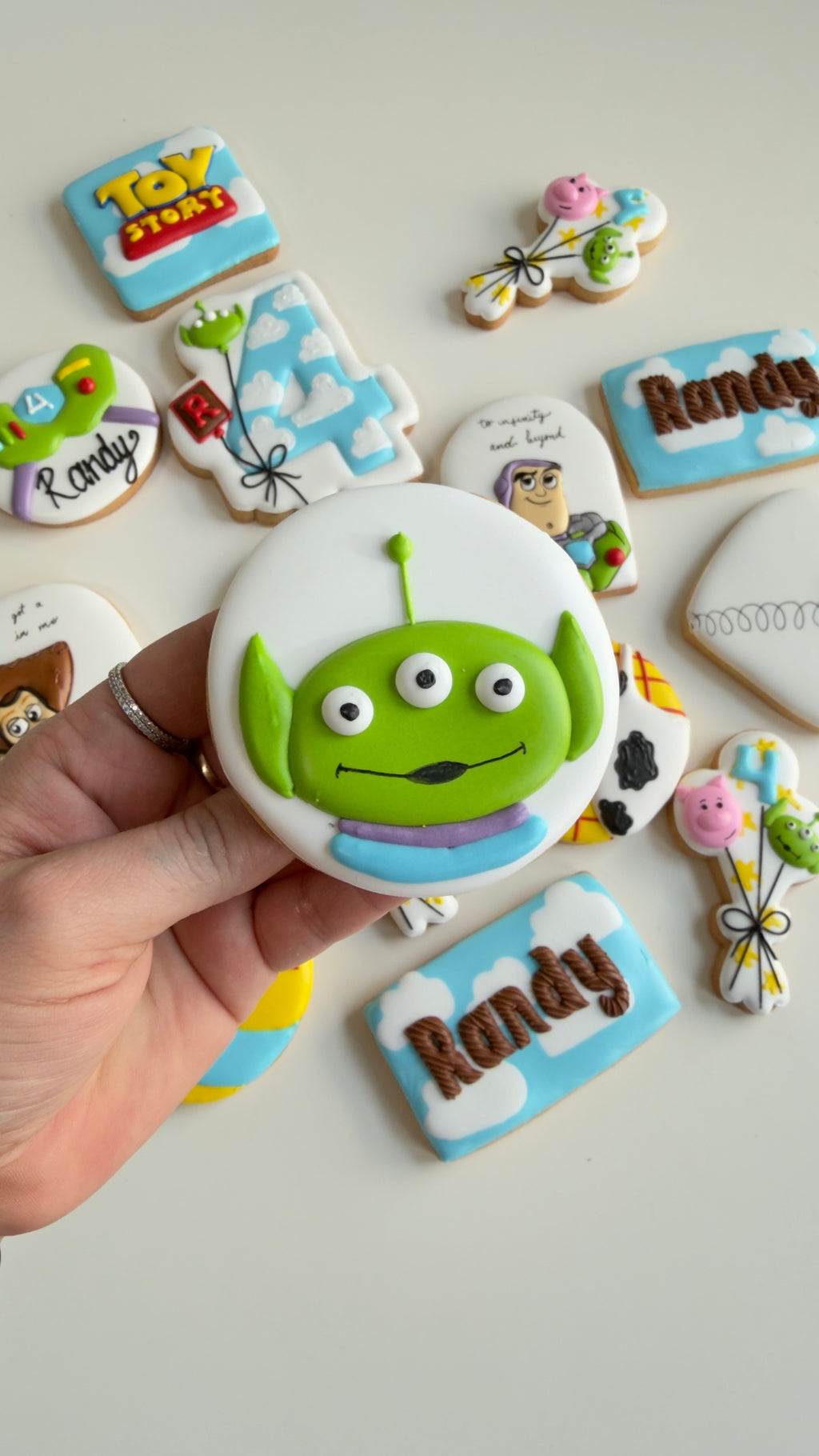 Cookies decorated Toy Story