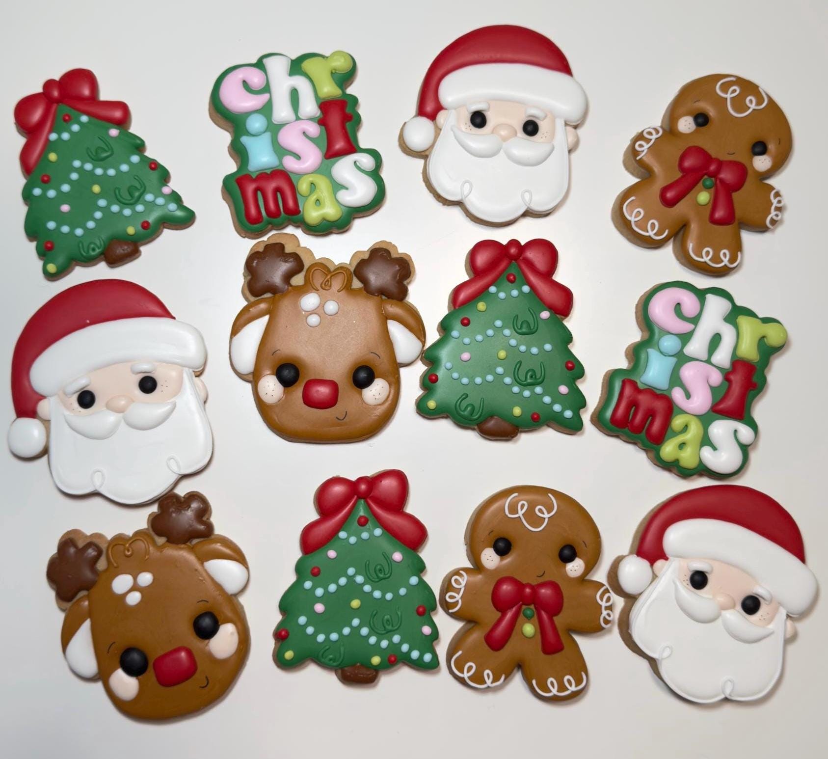 Christmas Cookies decorated