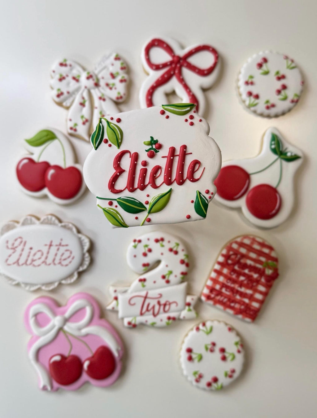 Galletas Decoradas Cereza