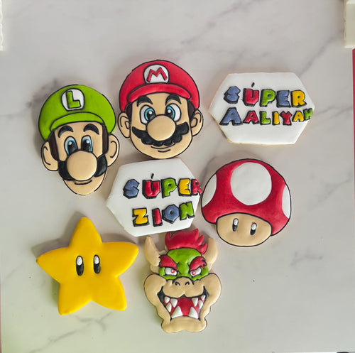 Cookie Decorated Mario Bross