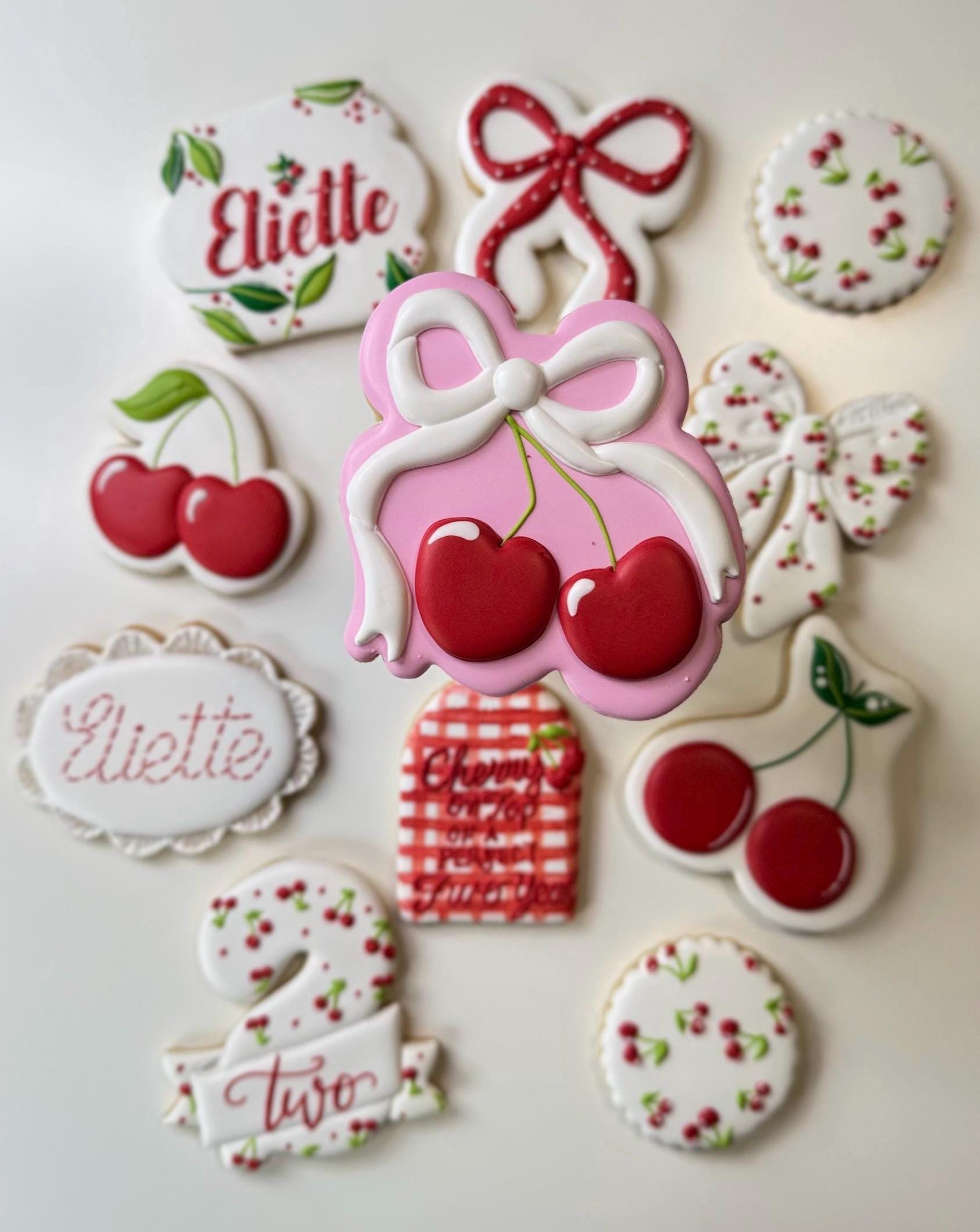 Galletas Decoradas Cereza