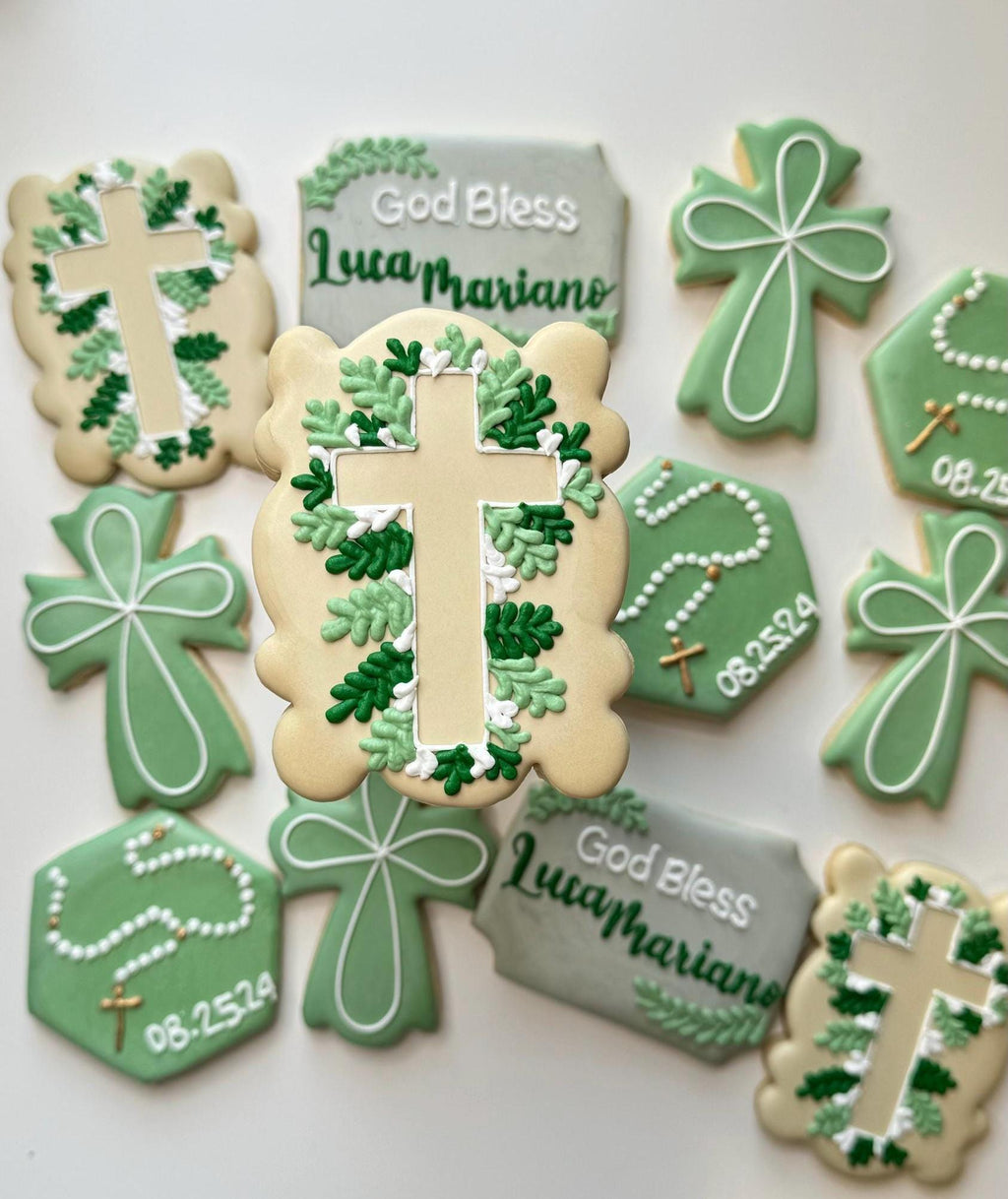 Cookies decorated Baptism