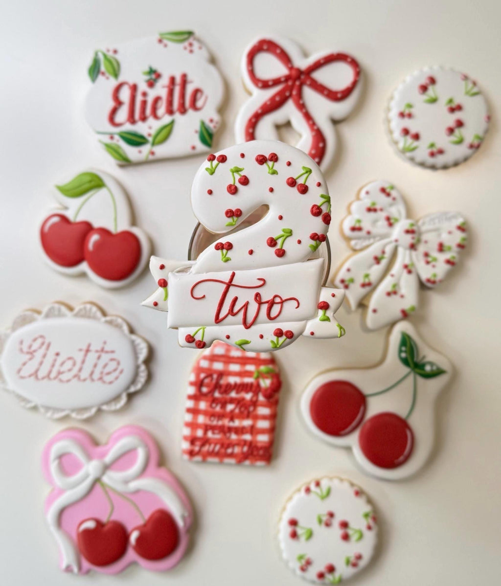 Galletas Decoradas Cereza