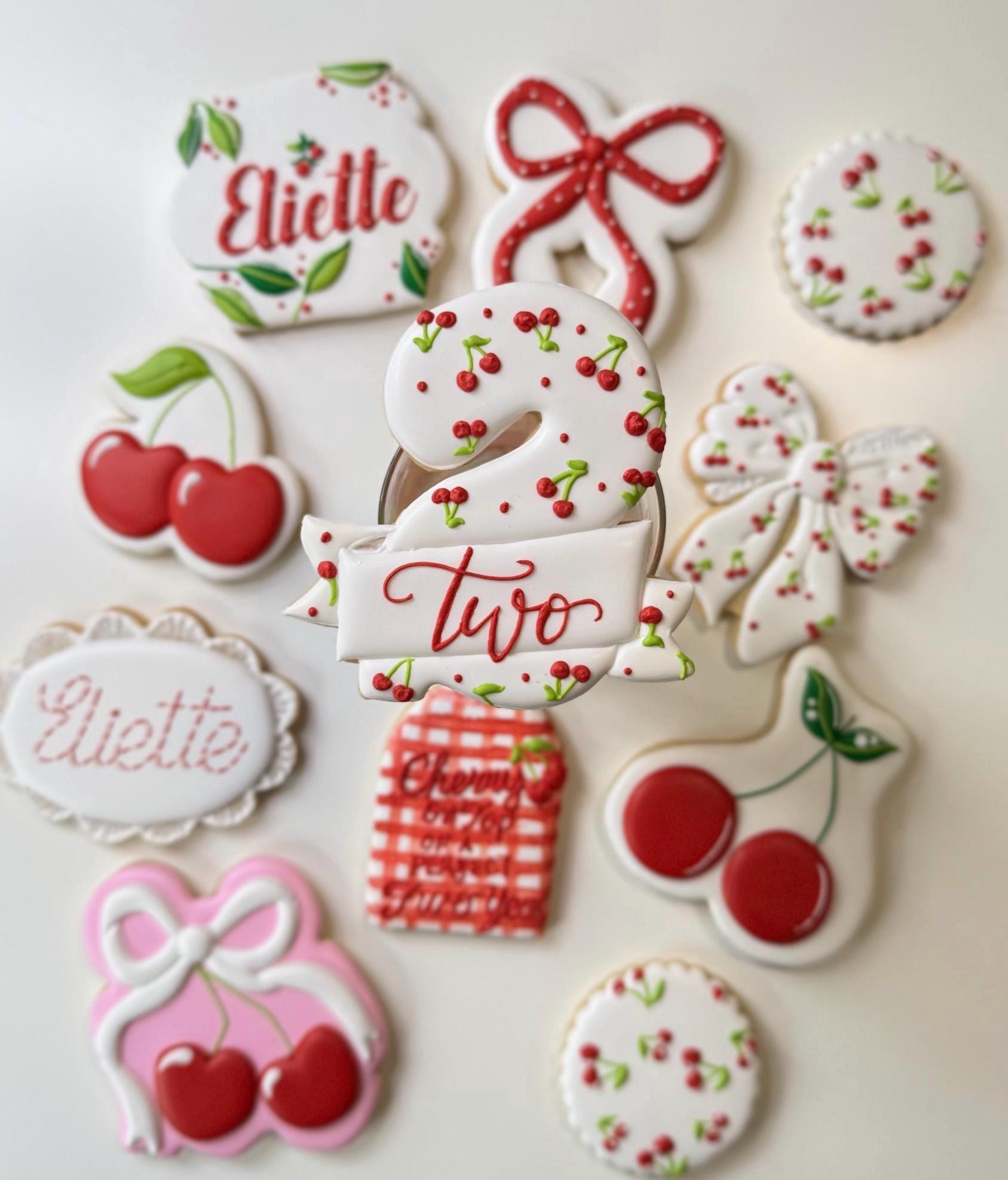 Galletas Decoradas Cereza