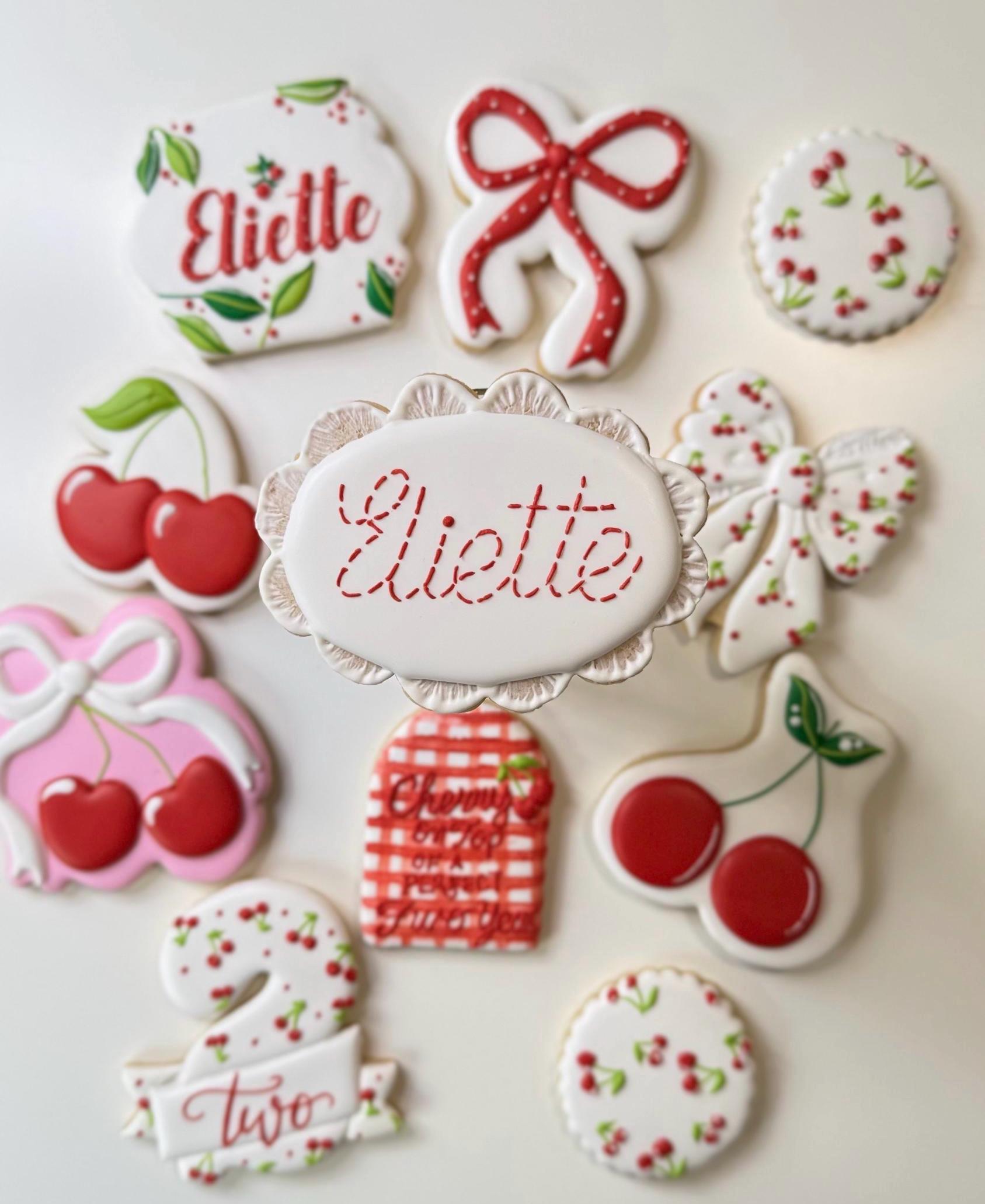 Galletas Decoradas Cereza